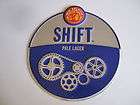 Shift Pale Lager New Belgium Tin Beer Sign pub bar Fat tire Brewing 