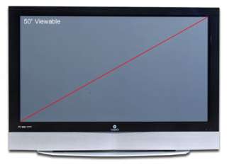 Vizio P50HDTV10A 50 1366x768 720p HDTV Plasma With Remote   Broken 4 