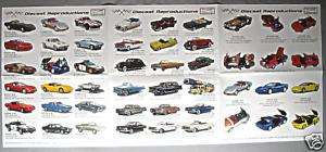 Diecast Reproductions Limited Edition Sales Brochure  