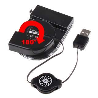 Mini Vacuum USB Cooler Air Extracting Cooling Fan for Notebook Laptop 