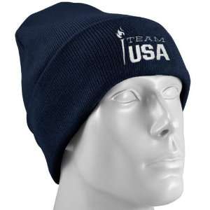  2010 Winter Olympics Team USA Youth Navy Blue Cuffed Knit 