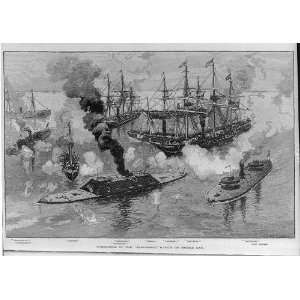 Surrender of the TENNESSEE,Battle of Mobile Bay (5 Aug. 1864),Ships 