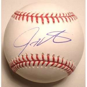  Josh Hamilton Autographed Baseball   Rawlings Official 
