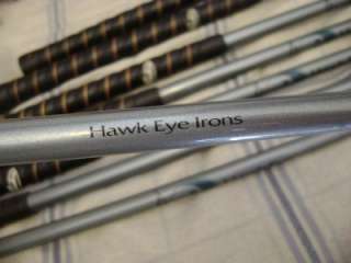 Callaway Golf Hawk Eye Gems RH Iron Set 4,5,6,7,8,9 PW, SW  