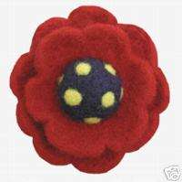 NEEDLE FELTED FLOWER WITH LARGE CENTER    PATTERN  