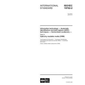  ISO/IEC 19762 22005, Information technology   Automatic 