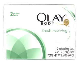 Olay body 2 Green moisturizing soap bar Fresh Reviving  