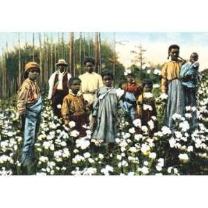 Exclusive By Buyenlarge Portrait of Cotton Field Workers 20x30 poster 