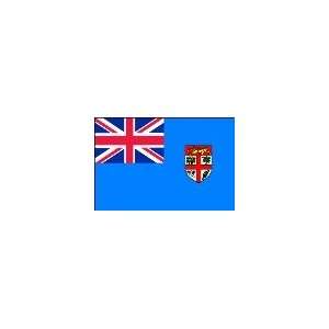 4 ft. x 6 ft. Fiji Flag with Brass Grommets Patio, Lawn 