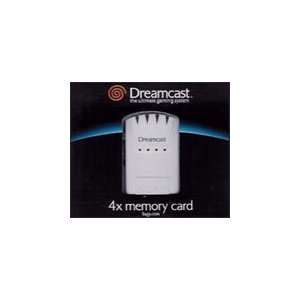  Sega Dreamcast 4x Memory Card Video Games
