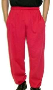 TALL MENS JERSEY GYM PANTS MANY COLORS ST 8XLT  