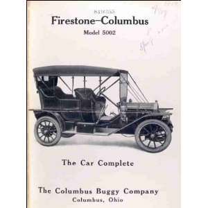  Firestone   Columbus Model 5002 The car complete; The Columbus 