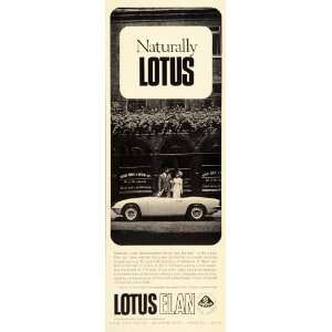  1964 Ad Lotus Elan British Sports Car Convertible Auto 