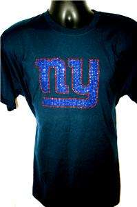 New York NY Giants BLING Mens T shirt Tee ALL SIZES  