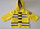 Boys Fireman Yellow Rain Jacket by OshKosh Size 12 Months NWT