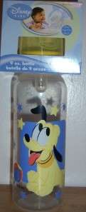 DISNEY MICKEY MOUSE, MINNIE MOUSE, OR PLUTO 9oz BOTTLE, Baby Shower 
