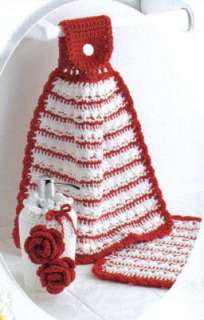 Crochet Patterns Dishcloths Soap Bottle Covers Towels  