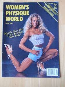 WOMENS PHYSIQUE WORLD female muscle/KRISTA PARR 6 85  