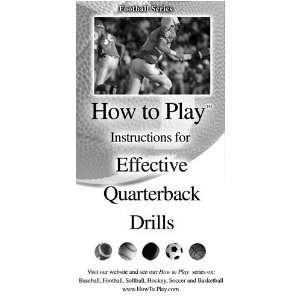   Play Better Football   Effective Quarterback Drills