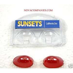 Tanning Bed Eyewear SUNSETS Goggle protection RED