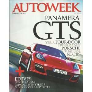  Autoweek Magazine February 20, 2012 Wes Raynal Books