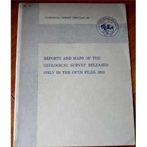   Open Files, 1963) Margaret S. Griffin, and George W. Brett Betsy A