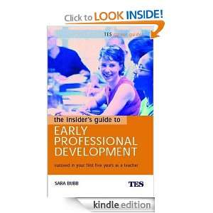   Insiders Guide to Early Professional Development (Tes Career Guides