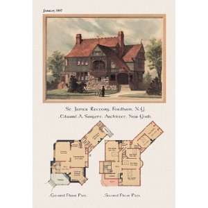  St. James Rectory, Fordham, New York 20x30 Poster Paper 