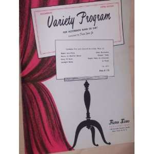  Variety Program (for Accordion Band or Duet) Pietro Deiro 