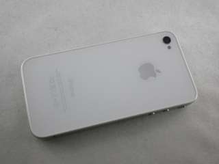 GREAT* WHITE APPLE IPHONE 4 16GB 16 GB CELL PHONE AT&T GSM WIFI GPS 