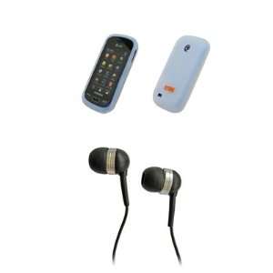  EMPIRE Clear Silicone Skin Cover Case + Stereo Hands Free 
