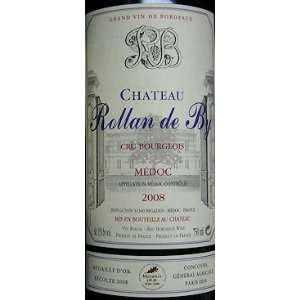    2008 Chateau Rollan De By Medoc 750ml Grocery & Gourmet Food