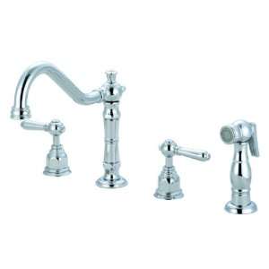 Pioneer Faucets Americana Collection 125221 H60 SS Two Handle Kitchen 