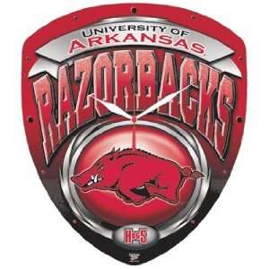    NCAA Arkansas Razorbacks High Definition Clock