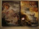 CLASH OF THE TITANS Original & Re Make Movies 1 & 2 Two DVD Set
