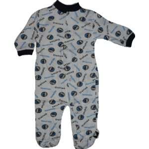  Dallas Mavericks Creeper Coverall Pajamas PJ Baby Infant 6 