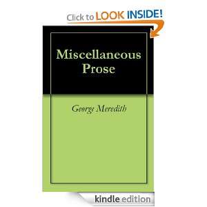 Start reading Miscellaneous Prose 