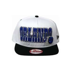 New Era Big N Bold Orlando Magic Snapback Hat White. Size  