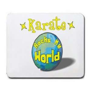  Karate Rock My World Mousepad