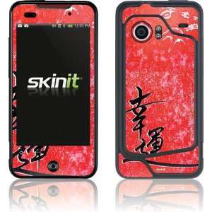  Bamboo, red good luck skin for HTC Droid Incredible 