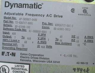 Inverter VFD AFD AC Drive 50hp 68A 1 66hz+conactors etc  