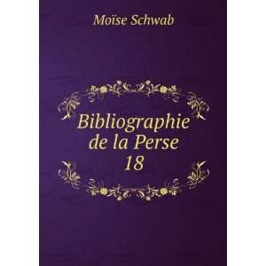   Bibliographie de la Perse, MoFise Schwab Books