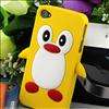 Yellow Cute Penguin Silicone Gel Soft Case Cover Skin For Apple iPhone 