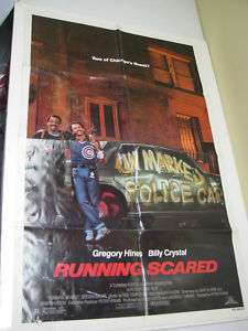 Running Scared Billy Crystal Original 1Sh Movie Poster  