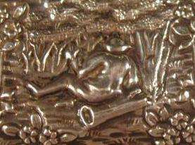 Sterling Repousse Purse George Nathan Ridley Hayes Chester England 