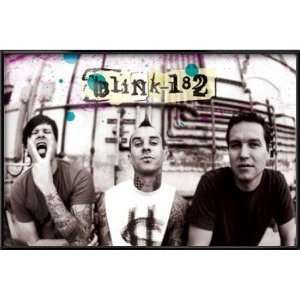 Blink 182   Framed Poster (Graffiti) (Size 36 x 24)