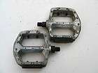MID SCHOOL BMX SILVER GT 1/2 PEDALS FOR 1 PIECE CRANKS ROBINSON 