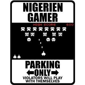  New  Nigerien Gamer   Parking Only ( Invaders Tribute   80S Game 