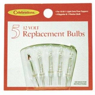 Clear Mini Christmas Light Replacement Bulbs 