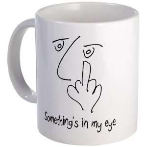  Middle finger salute Funny Mug by  Kitchen 